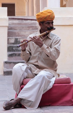 Musicien Rajasthan