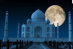 Taj Mahal nuit